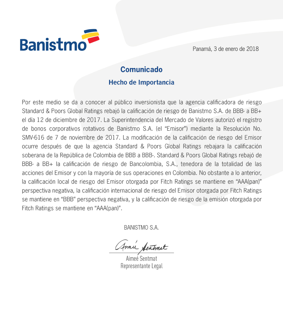 Comunicado Público