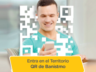 ¿Qué necesitas para entrar<br>en el Territorio QR? ¿Qué necesitas para entrar<br>en el Territorio QR?