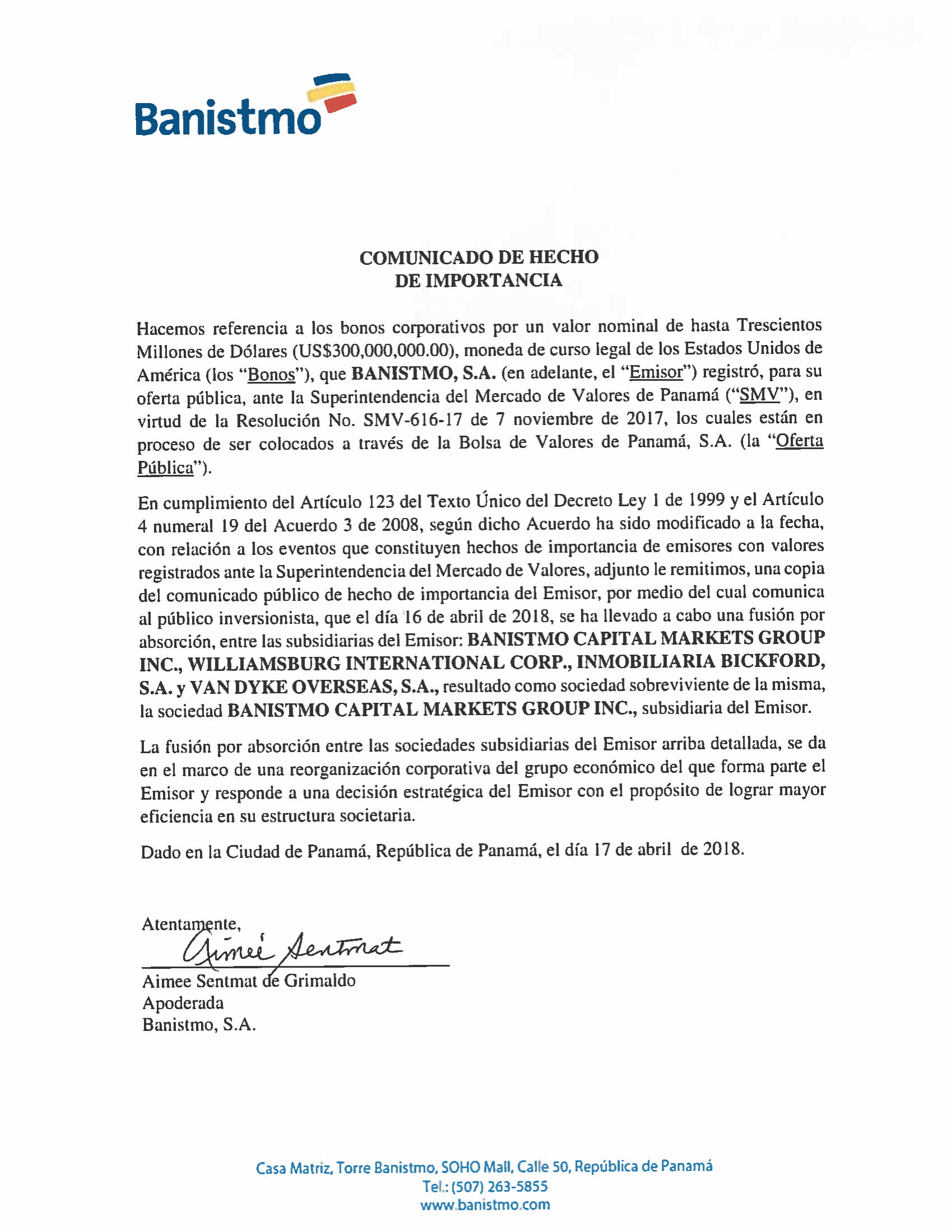 Comunicado Público