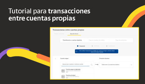 Transacciones entre cuentas propias