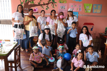 Voluntarios Banistmo contribuyen a mejorar la calidad de vida de niños y jóvenes en La Industrial