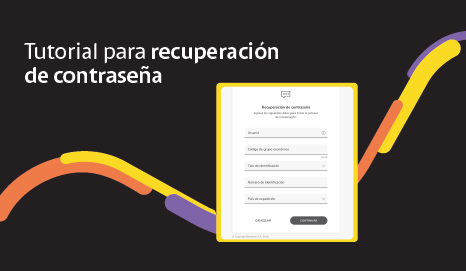 Recuperación de contraseña