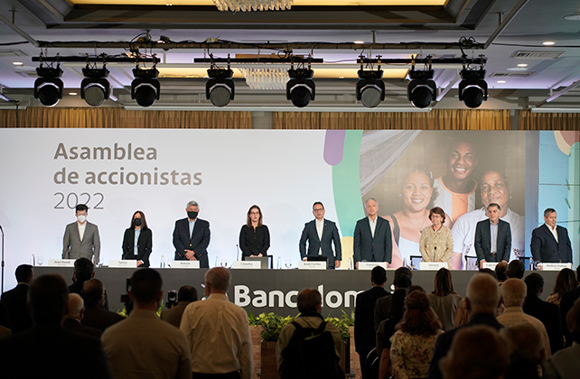 Accionistas de Bancolombia recibirán USD 754 millones en dividendos