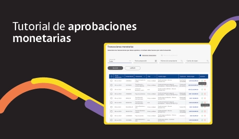Aprobaciones monetarias