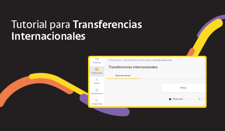 Transferencias internaciones única