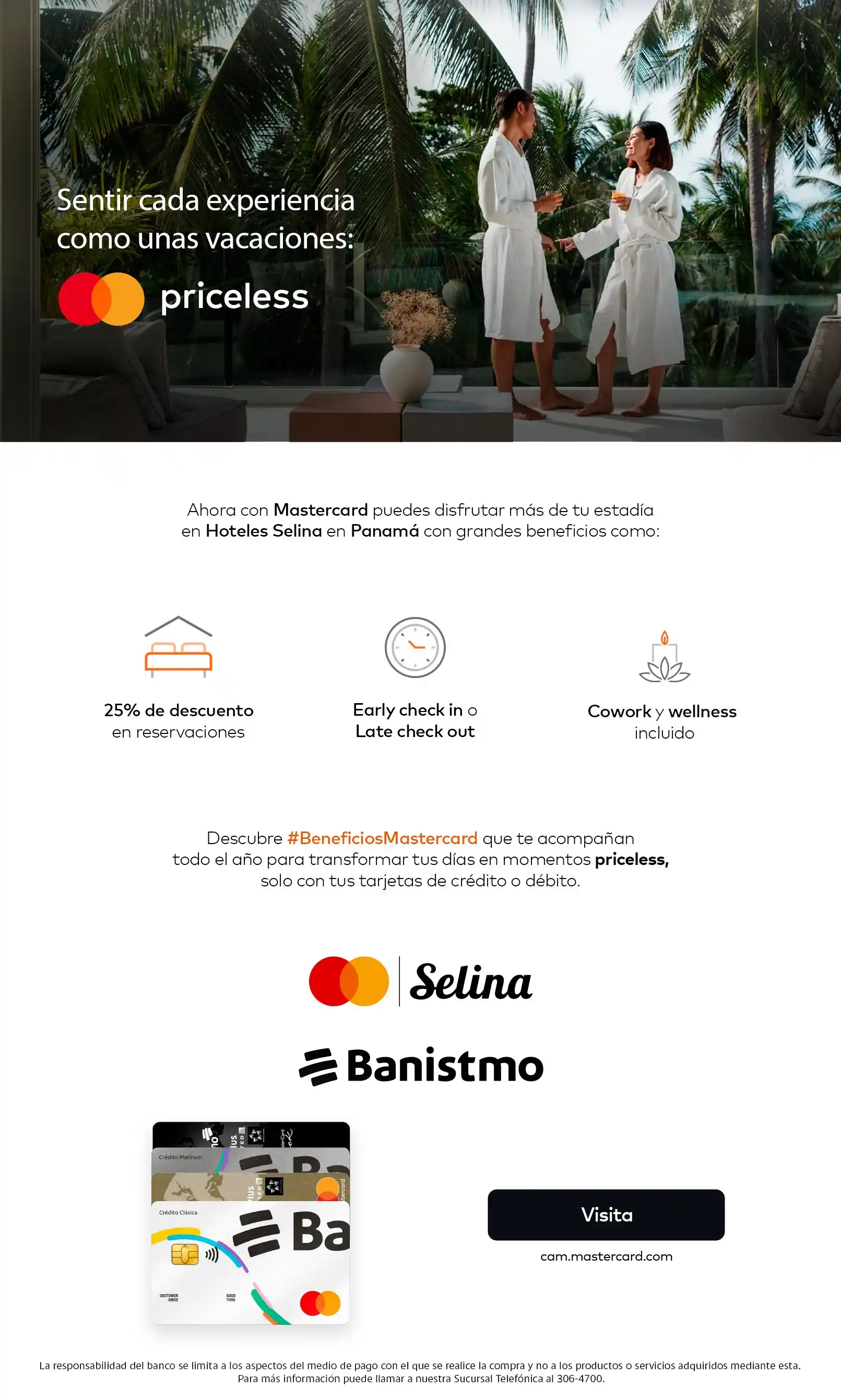 Mastercard - Beneficios Selina