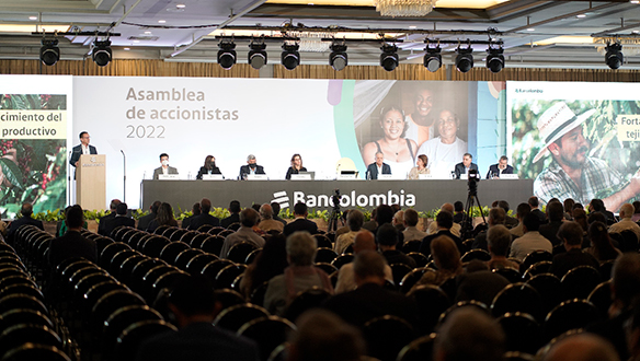 Accionistas de Bancolombia recibirán USD 754 millones en dividendos