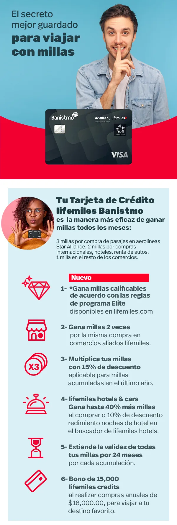 El secreto mejor guardado para viajar con millas - LifeMiles Infinite | Banistmo