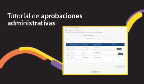 Aprobaciones administrativas